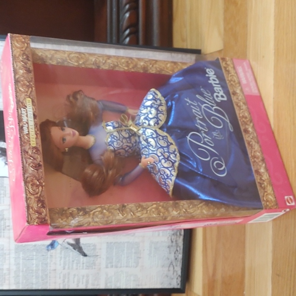 1997 Portrait In Blue Barbie - Picture 12 of 12